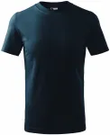 Παιδικό απλό μπλουζάκι, σκούρο μπλε