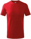 Παιδικό απλό μπλουζάκι, το κόκκινο