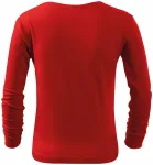Παιδικό μακρυμάνικο μπλουζάκι, το κόκκινο